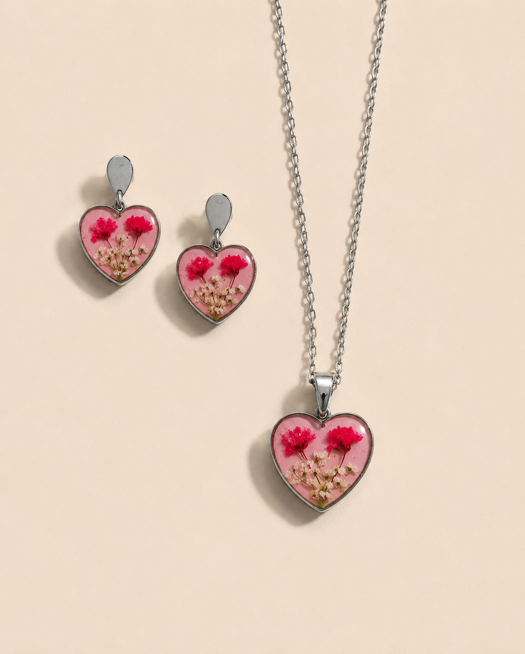 Set Batticuore: Collana + Orecchini