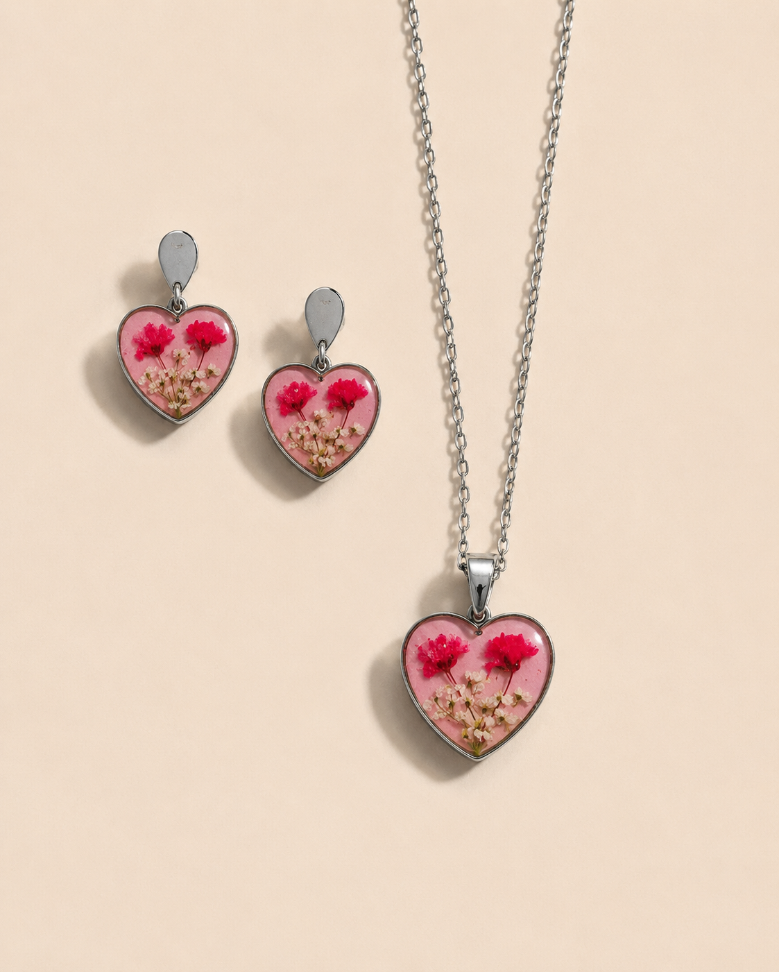Set Batticuore: Collana + Orecchini