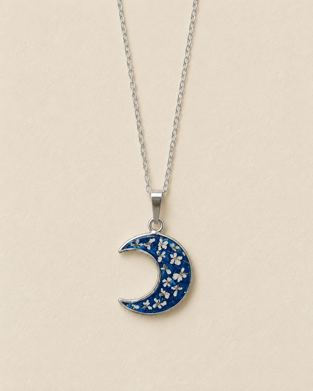 Collana Luna con Carota Selvatica
