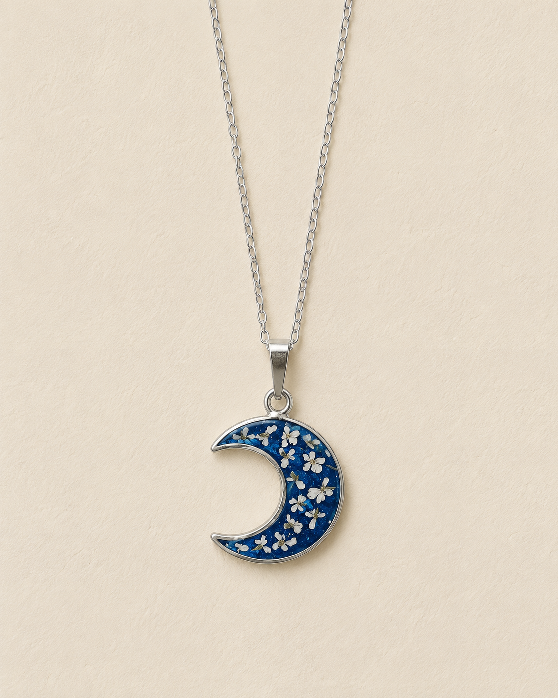 Collana Luna con Carota Selvatica
