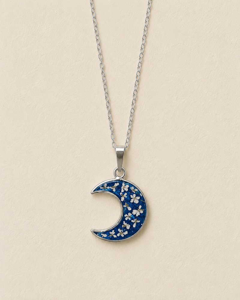 Collana Luna con Carota Selvatica