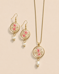 Set Nuvola Rosa: Collana + Orecchini