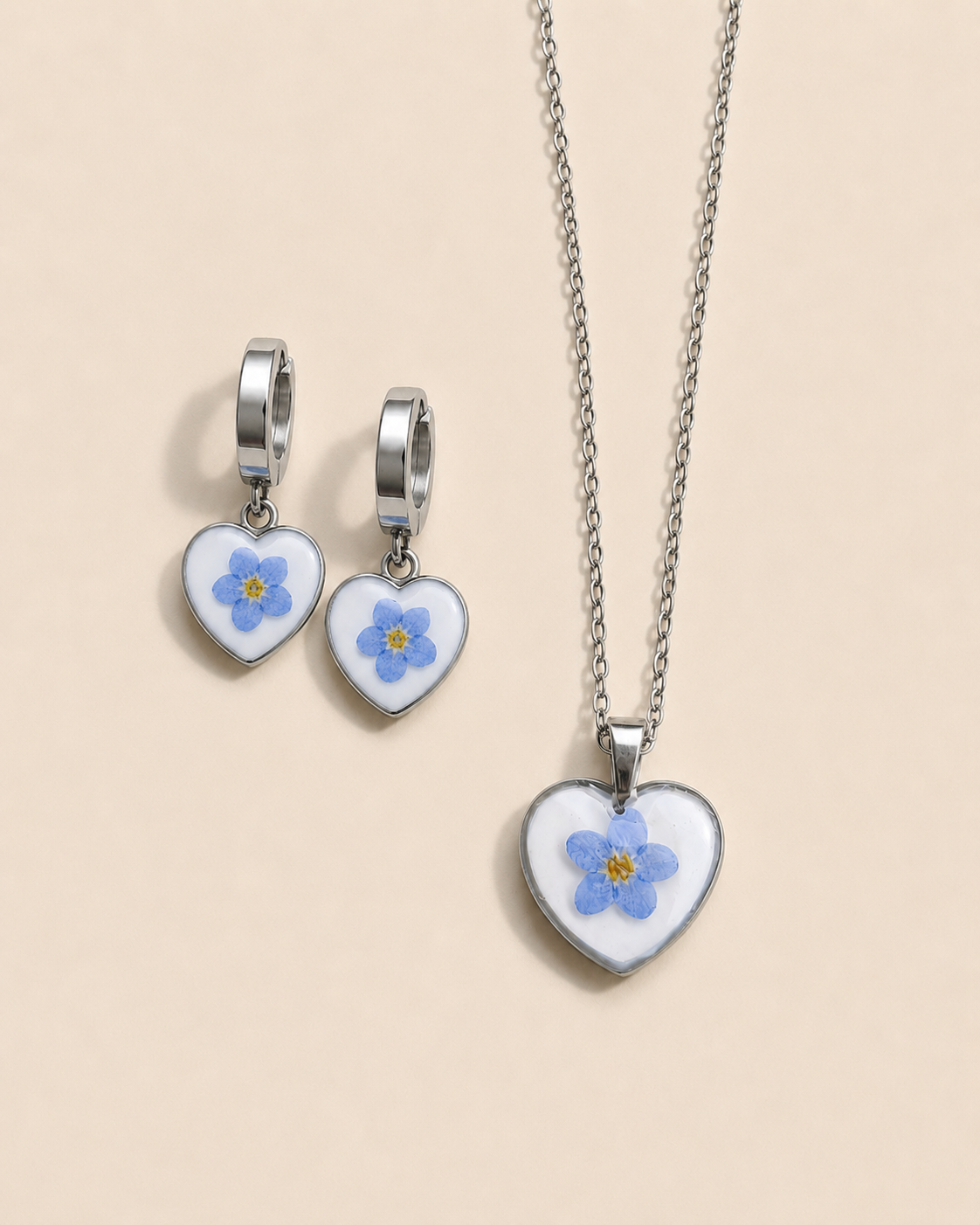 Set Ricordami: Collana + Orecchini
