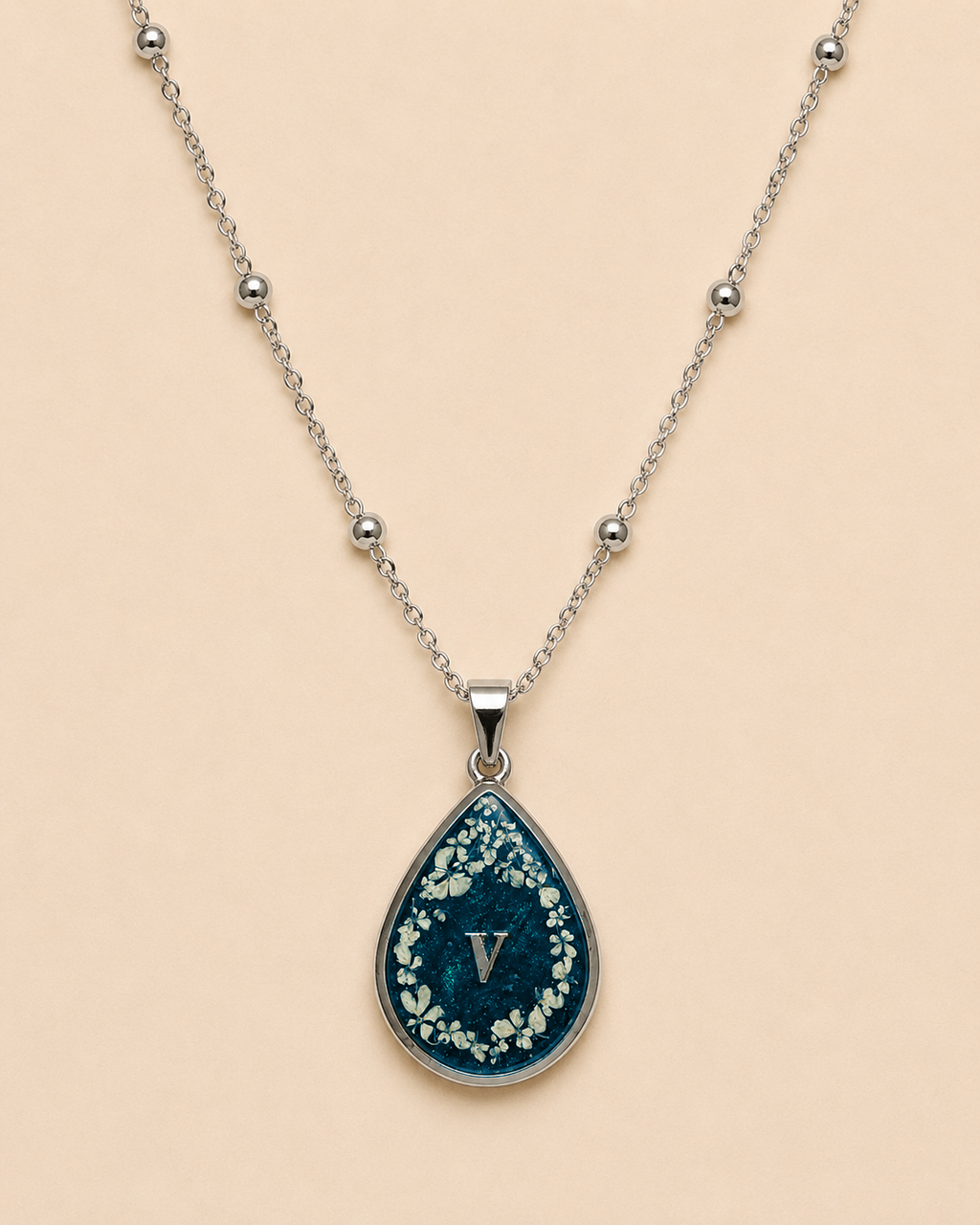 Collana Rugiada con Iniziale