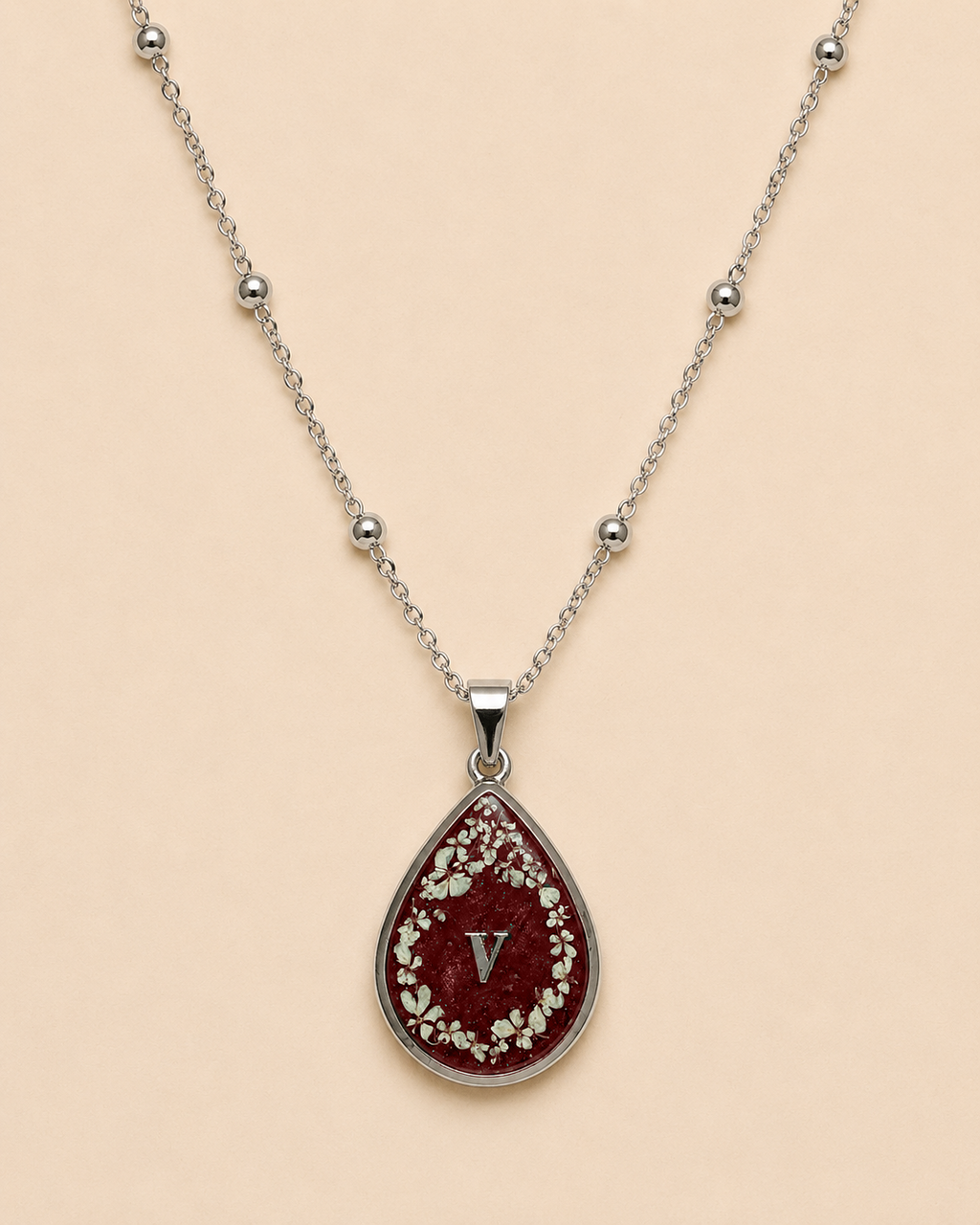 Collana Rugiada con Iniziale