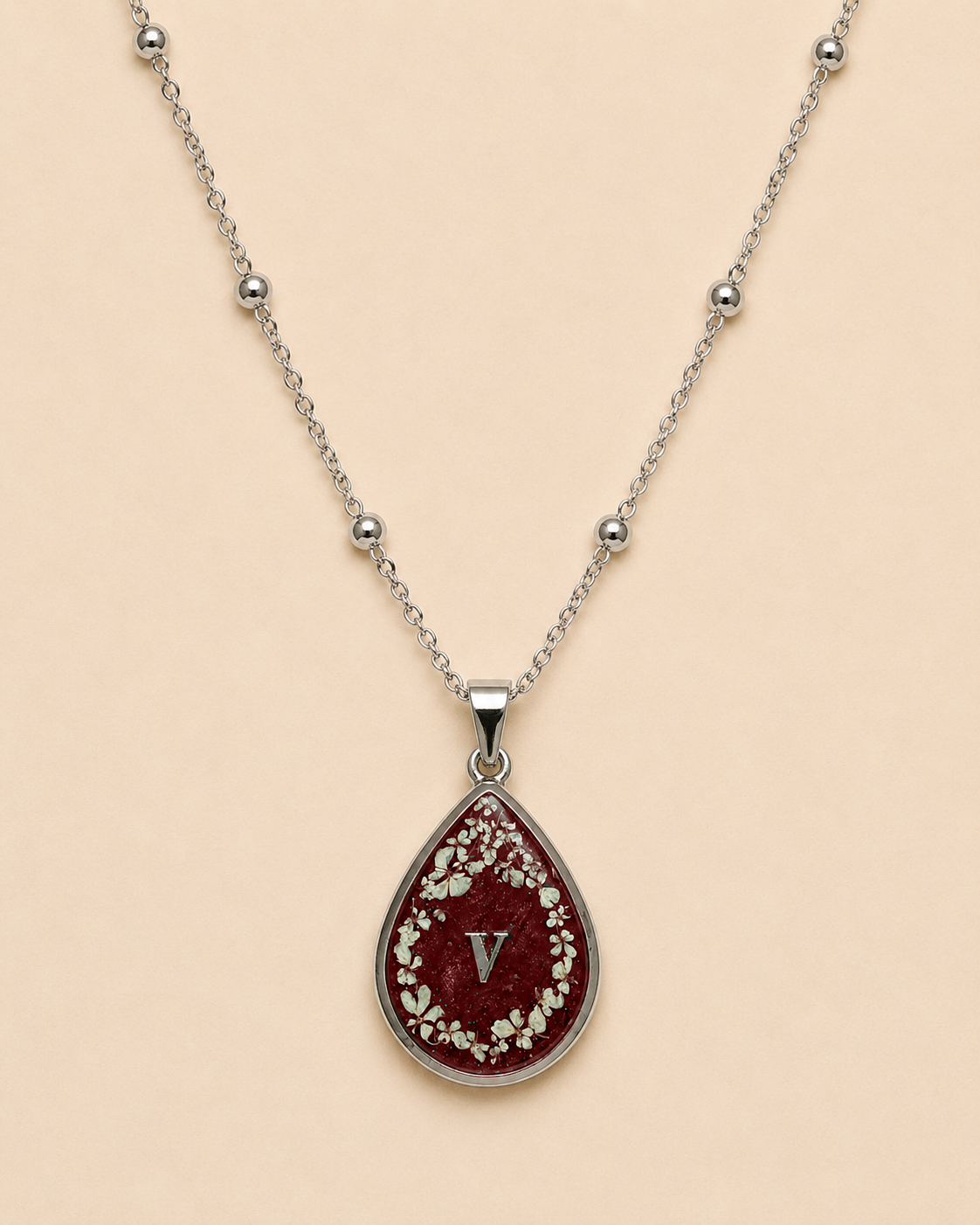 Collana Rugiada con Iniziale