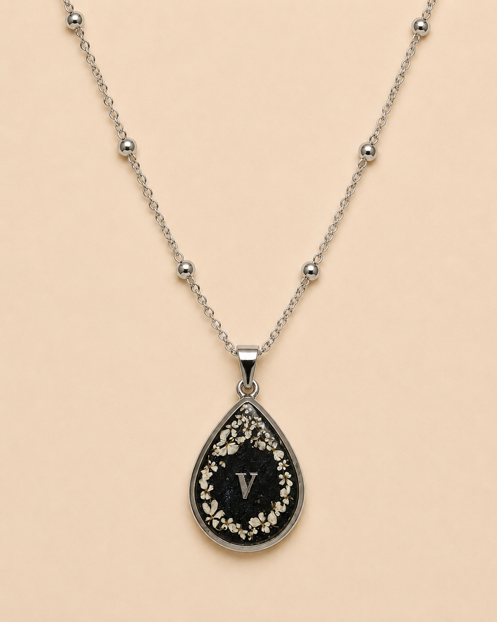 Collana Rugiada con Iniziale