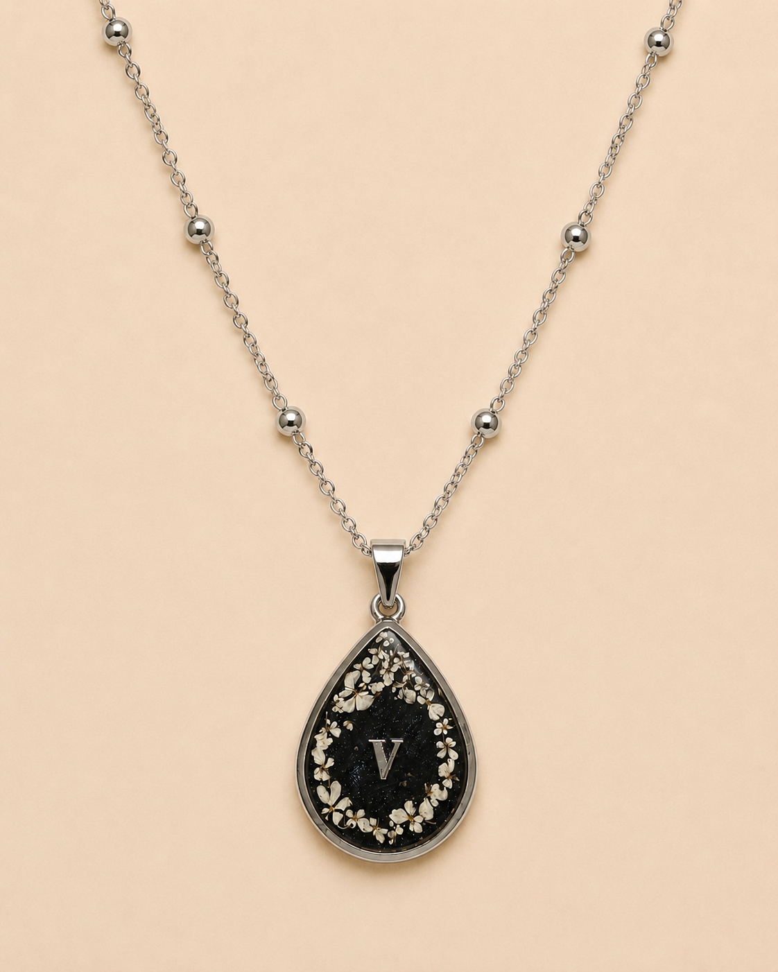 Collana Rugiada con Iniziale
