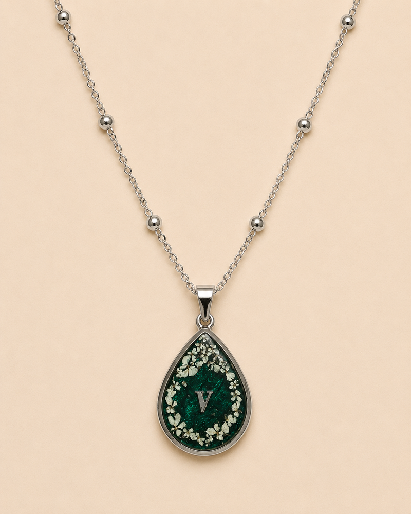 Collana Rugiada con Iniziale
